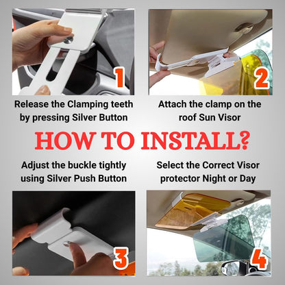 Anti Glare™ | 2-in-1 Car Anti Glare Sun Visor Extension